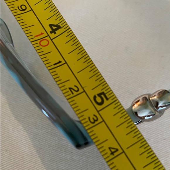 Tiffany & Co Aqua Grey Tortoise Women’s Glass Frames SilverCross Hardware TF2074 - Picture 9 of 11